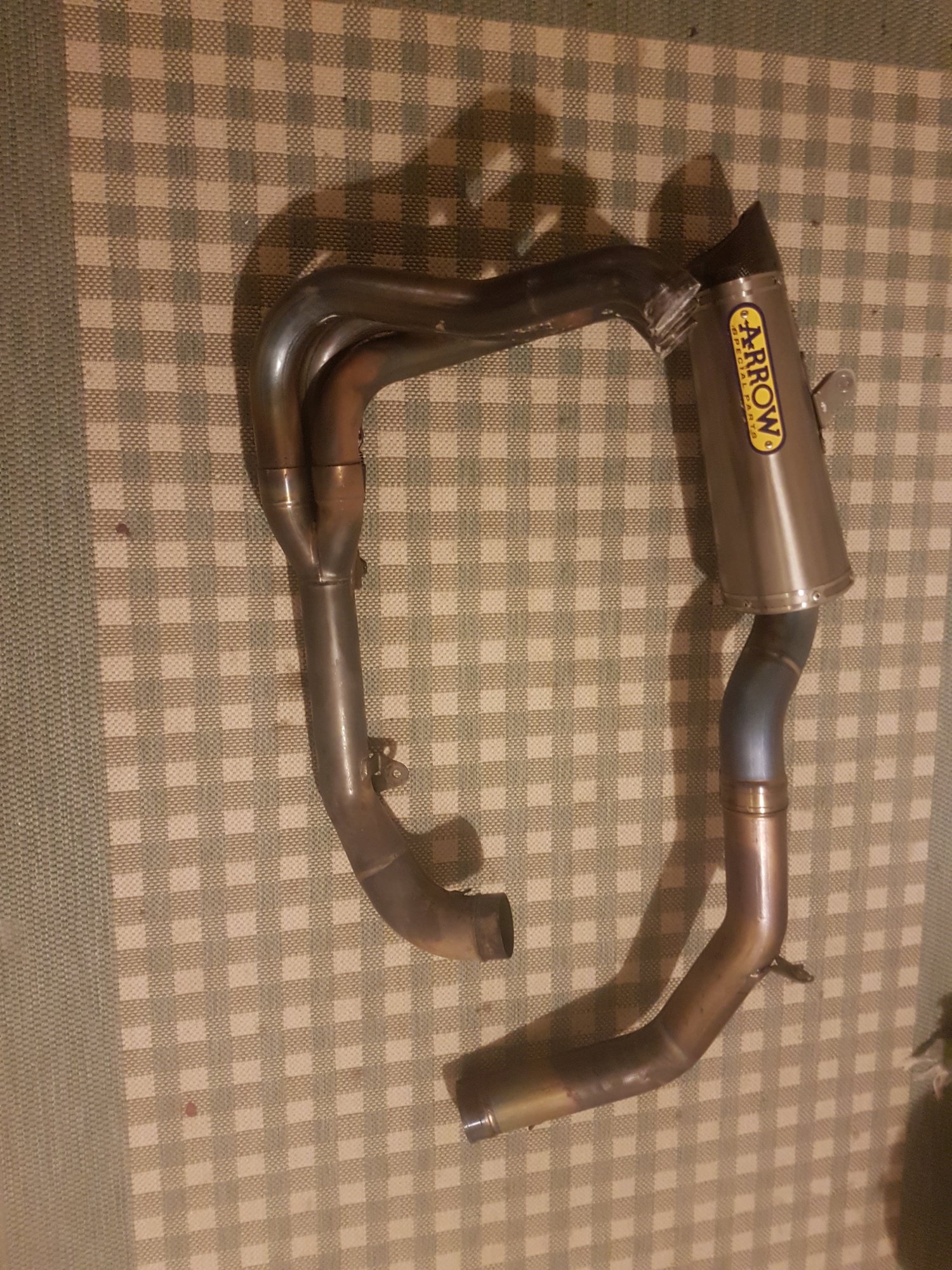 Arrow stage 3 full system 675.cc Triumph 675 Forum