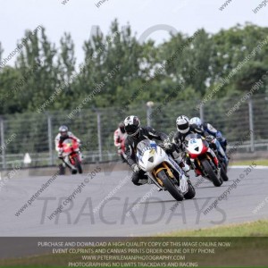 Warm up lap at Donington with Big H leading the way