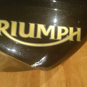 Black Tank Dent